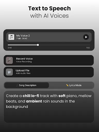 VoClone: AI Voice Changer screenshot