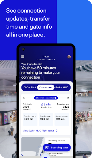 United Airlines screenshot