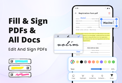 PDF Reader, Editor & Scanner screenshot