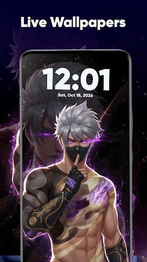 Zipper Lock Screen & Wallpaper screenshot