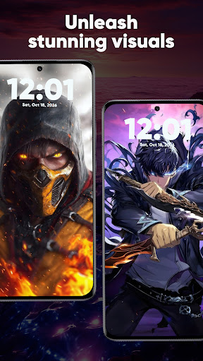 Zipper Lock Screen & Wallpaper screenshot