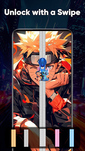 Zipper Lock Screen & Wallpaper screenshot