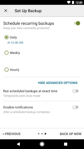 SMS Backup & Restore screenshot