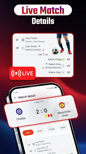 Live Football Score & Match screenshot