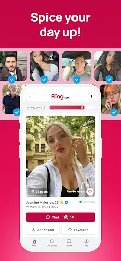 Fling Dating App: Meet & Play screenshot