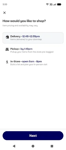 ALDI Grocery Pickup & Delivery screenshot