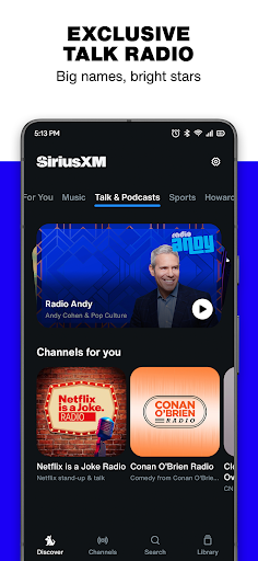 SiriusXM: Music, Sports & News screenshot