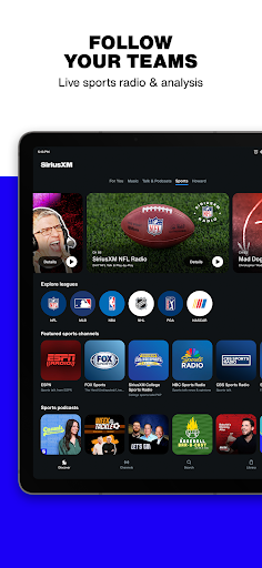 SiriusXM: Music, Sports & News screenshot