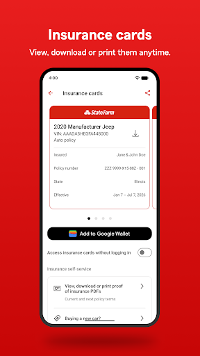 State Farm® screenshot