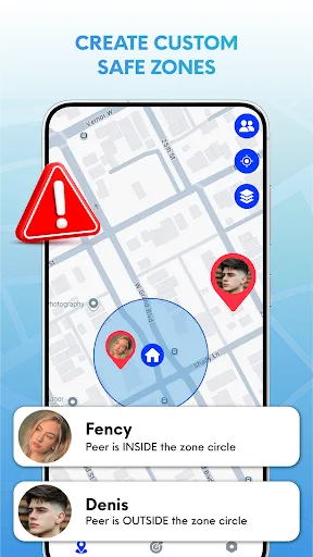 GeoFind: Phone Tracker Via GPS screenshot