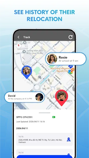 GeoFind: Phone Tracker Via GPS screenshot