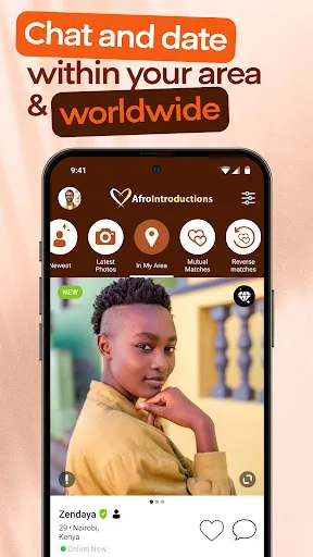 AfroIntroductions: Afro Dating screenshot