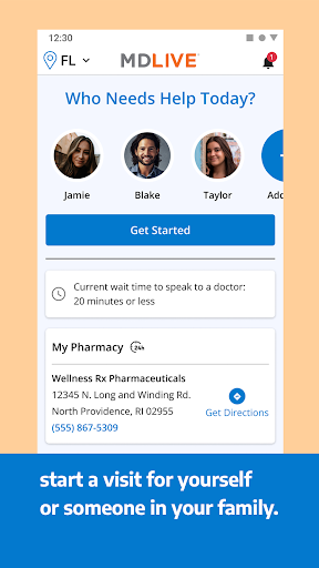 MDLIVE: Talk to a Doctor 24/7 screenshot