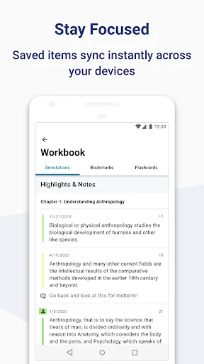 Bookshelf screenshot
