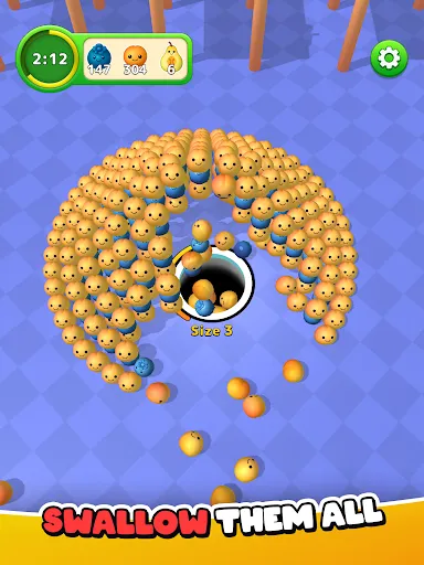 Jelly Hole: Roll & Eat Pals screenshot