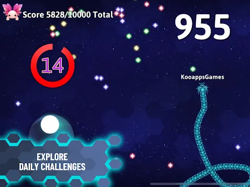 Snake.io NETFLIX screenshot