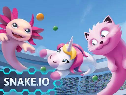Snake.io NETFLIX screenshot
