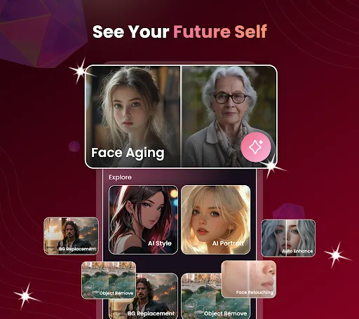 AI Face Aging - Photo Editor screenshot