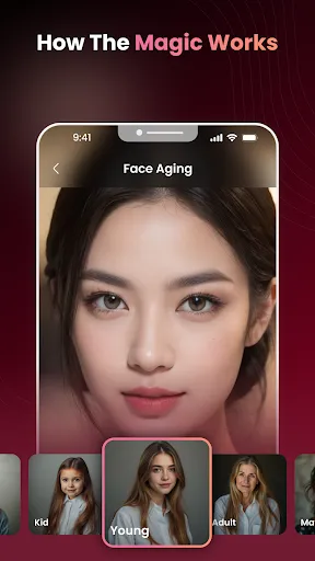 AI Face Aging - Photo Editor screenshot
