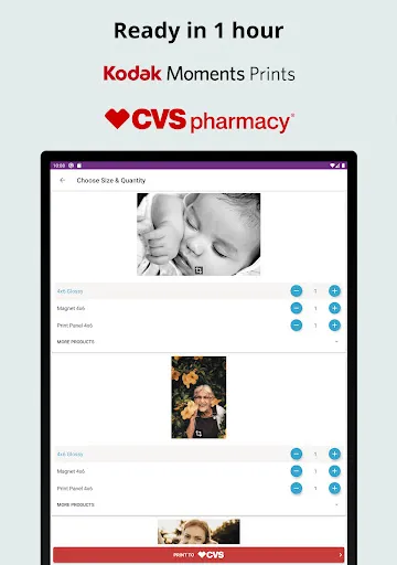 Photo Prints Now: CVS Photo screenshot