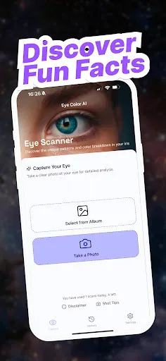 Eye Color Analyzer & Scanner screenshot