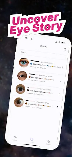 Eye Color Analyzer & Scanner screenshot