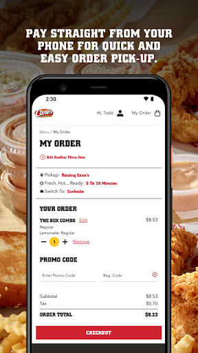 Raising Cane's Chicken Fingers screenshot