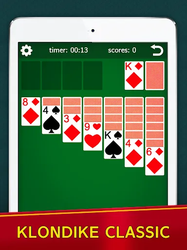 Classic Solitaire Klondike screenshot