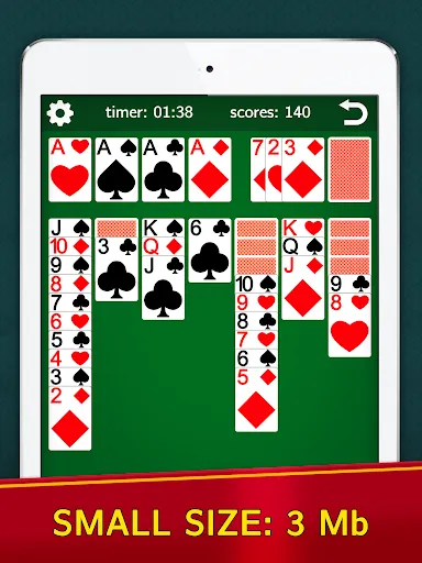 Classic Solitaire Klondike screenshot