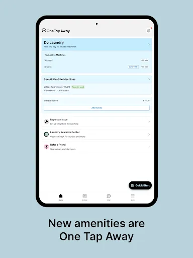 One Tap Away screenshot