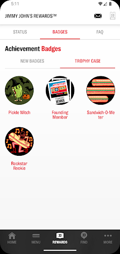 Jimmy John's Sandwiches screenshot