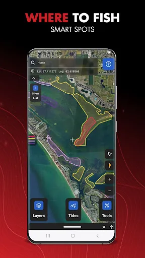 Salt Strong: Fishing Spots App screenshot