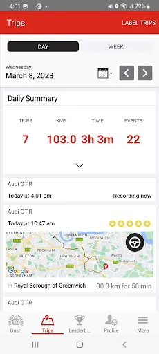 Driveology® screenshot