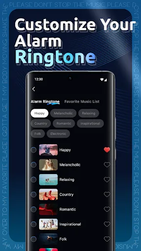 Geta Alarm Music Player screenshot