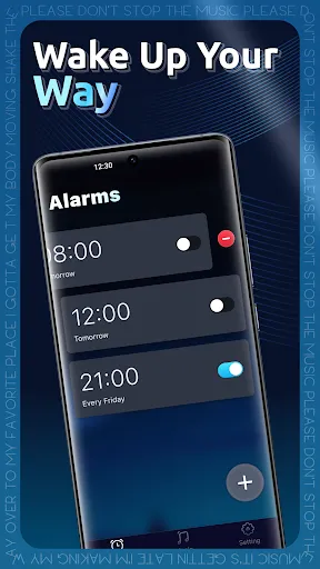Geta Alarm Music Player screenshot
