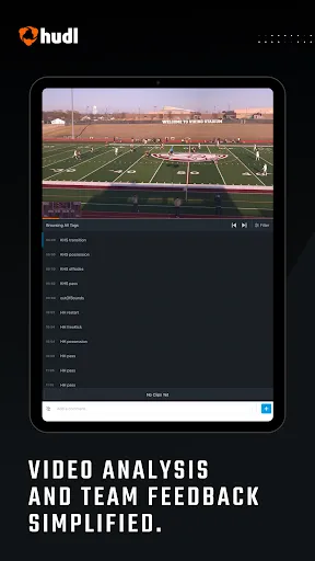 Hudl screenshot