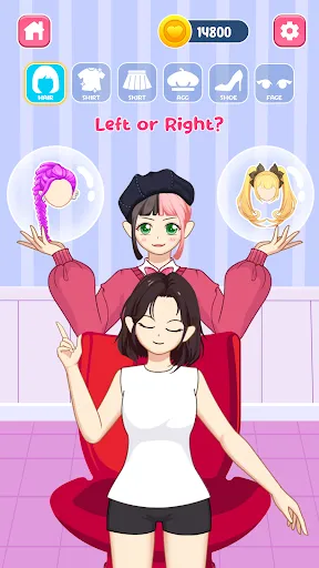 Left Or Right Perfect Dress Up screenshot