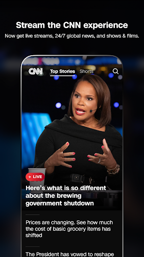 CNN: Live & Breaking News screenshot