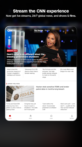 CNN: Live & Breaking News screenshot