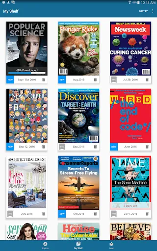 Flipster - Digital Magazines screenshot