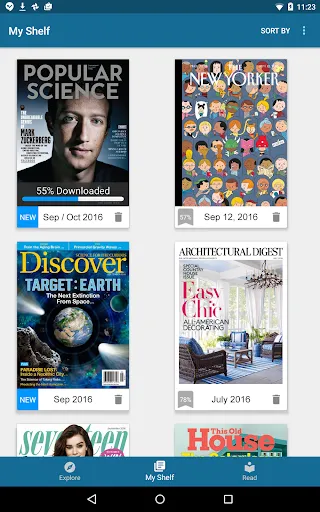 Flipster - Digital Magazines screenshot