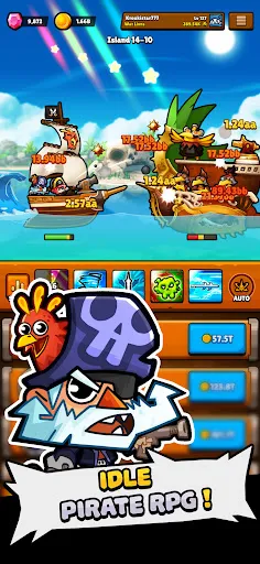Bounty Bash: Idle Pirate RPG screenshot