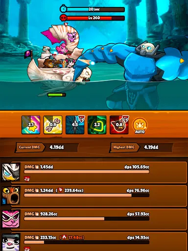 Bounty Bash: Idle Pirate RPG screenshot