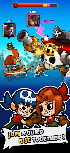 Bounty Bash: Idle Pirate RPG screenshot