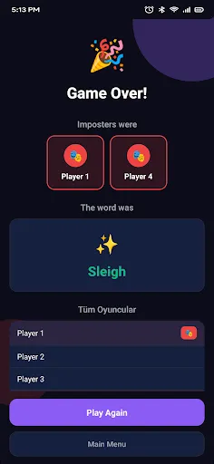 Imposter : Word Party Game screenshot
