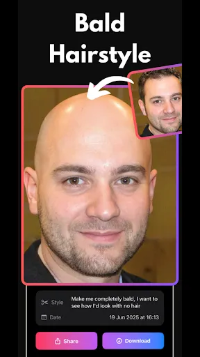 Hairstyle Try-On AI screenshot