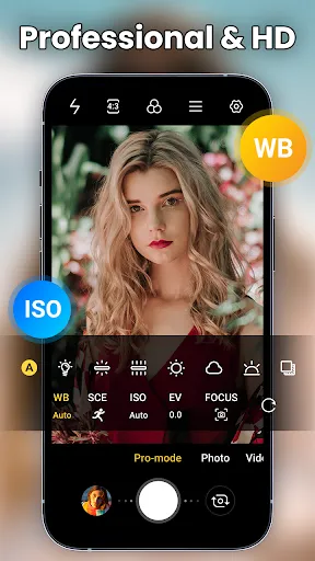 Camera for Android: Pro Camera screenshot