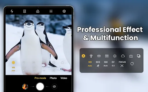 Camera for Android: Pro Camera screenshot