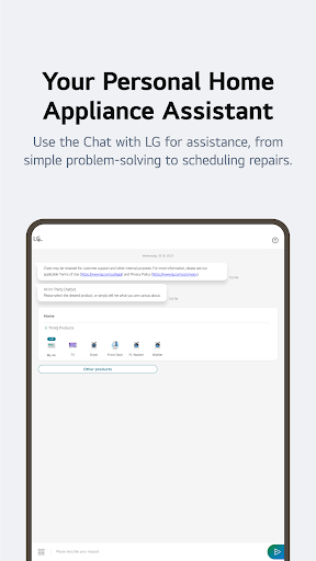 LG ThinQ screenshot