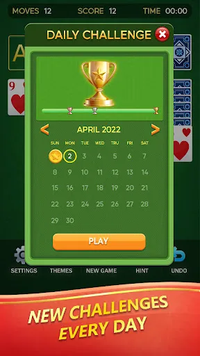Solitaire screenshot